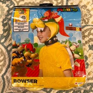 Super Mario Bowser Kids Accessory Kit Costume